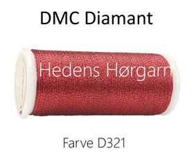 DMC Diamant farve D321 rød